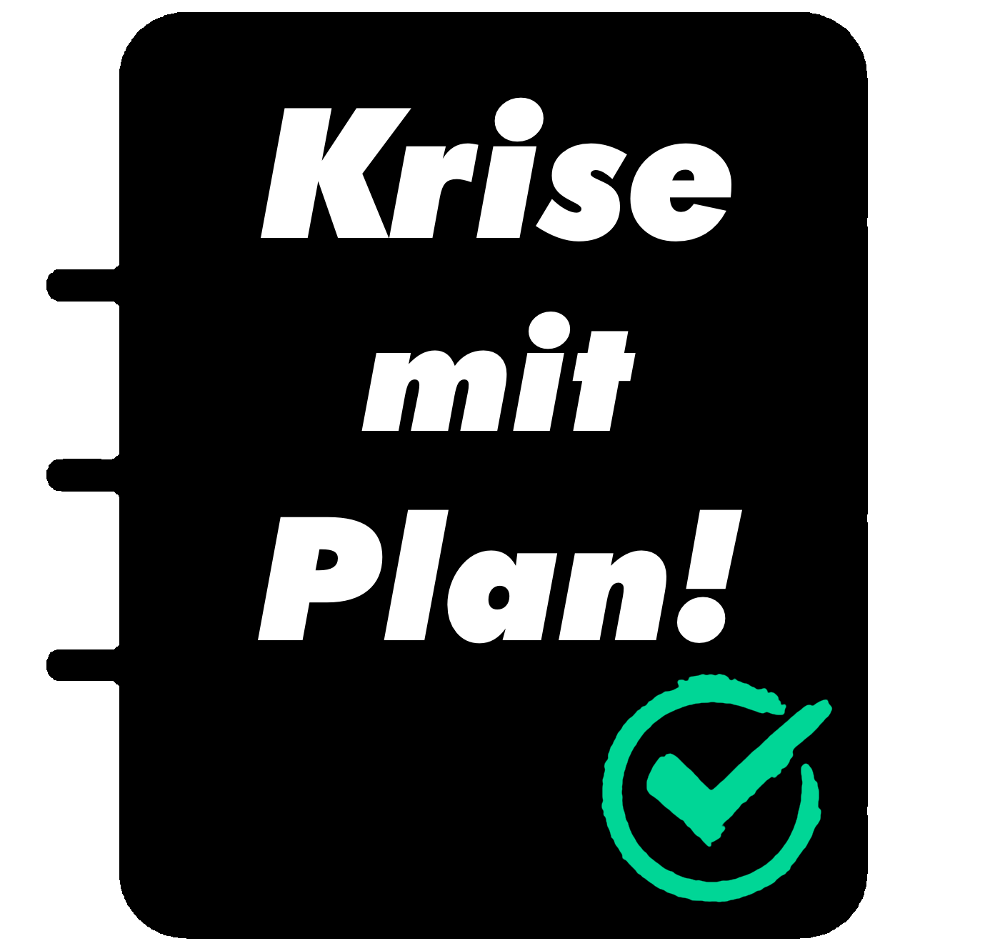 Logo Krise mit Plan!