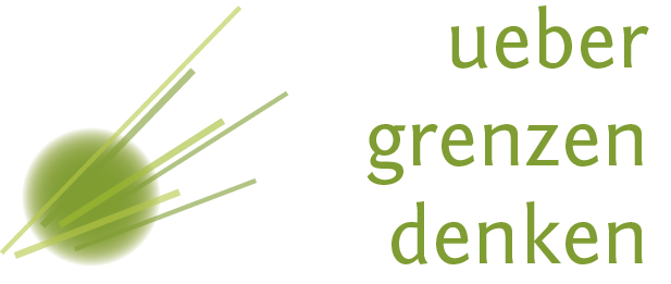 Logo ueber grenzen denken