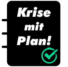 Logo Krise mit Plan!